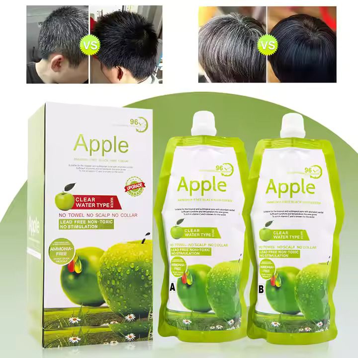 100% Pure Apple Hair Color (1000ml) – Ammonia Free